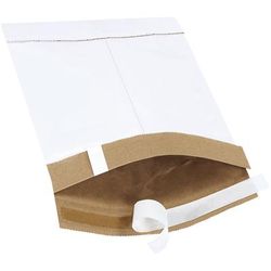 6 x 10" White 0 Self-Seal Padded Mailers, Case Of 250 (B803WSS)