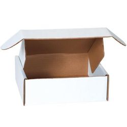 8 x 8 x 2 3/4" White Deluxe Literature Mailers, Bundle Of 50 (MFL882)