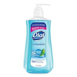 Dial Professional 20952 Antibacterial Liquid Hand Soap, Spring Water, 11 oz Pump Bottle, 12/Carton - Case of 12 DIA20952