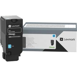 Lexmark 71C10C0 Return Program Toner Cartridge, 5,000 Page-Yield, Cyan LEX71C10C0