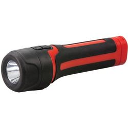 Life+Gear® BA3860634RED Flashlight, Path, 150 Lumen, 1-9/10"Wx1-9/10"Lx7-1/4"H, Black/Red DCYBA3860634RED