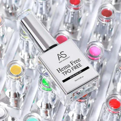 AS 15 ml vernis à ongles Gel V6 HEMA gratuit sans Tpo Semi Permanent tremper UV LED vernis à ongles Gel couverture complète vernis à ongles Gel