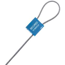 1/8 x 12" Cable Seals - Blue, Case Of 50 (SE1060BL)
