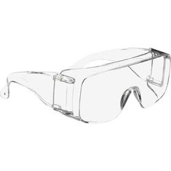 3M TGV01100 Tour-Guard V Protective Eyewear, Clear Polycarbonate Frame/Lens, 100/Carton - Case of 100 MMMTGV01100