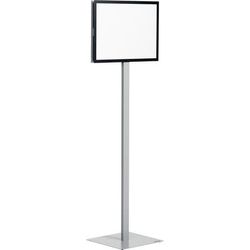 Durable Office Products Corporation 501157 Info Basic Floor Stand - Floor - Charcoal Gray DBL501157