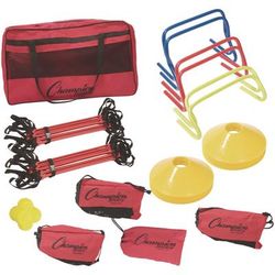 Champion Sports Speed and Agility Kit, with Carry Bag (CSISAGKIT)