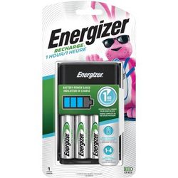 Energizer CH1HRWB4CT Recharge AA/AAA Battery Charger, 3/Carton, 1 Hour Charging, 4, AA, AAA - Case of 3