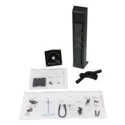 Ergotron, Inc 97935085 Monitor Riser, Single Monitor Kit, 30 Degrees Tilt, Up to 24", 6 to 16 lbs, Black