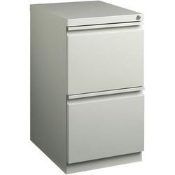 Lorell 49525 Mobile Pedestal File, 15" x 19-7/8" x 27-3/4", Deep Light Gray LLR49525