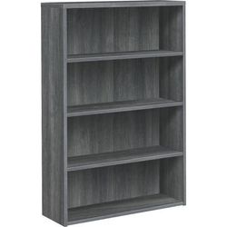 Hon 105534LS1 10500 Series Sterling Ash Laminate Desking - 36" x 13.1" x 57.1" - 4 Shelve(s) HON105534LS1