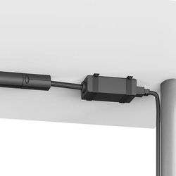 Hon MTVHQB Training Table Electrical Power Base In-feed - Finish: Black HONMTVHQB