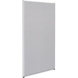 Lorell 90258 Fabric Panel, 60" x 30", Gray