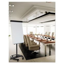 MasterVision™ EA4806156 360 Multi-Use Mobile Magnetic Dry Erase Easel, 27 x 41, Black Frame BVCEA4806156