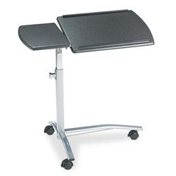Safco 950-ANT Eastwinds Laptop Computer Caddy, 29.5w x 20d x 27 to 38h, Anthracite