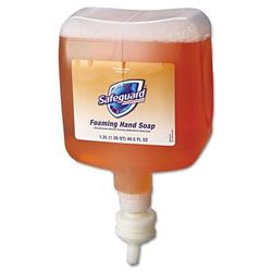 SafeGuard 47435 Professional Antibacterial Foam Soap, Pleasant Scent, 1200 ml CL refill, 4/Case - Case of 4 PGC47435