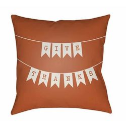 Kiloloran 20" Square Modern Pillow plush Clay/Seashell/Faded Driftwood/Cloud Gray/Cinnamon/Light Brown/Pearl/Dark Coral/Garnet/Terracotta/Dark Brown Outdoor Throw Pillow - Boutique Rugs