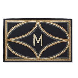 Benton Monogrammed Door Mat - 30" x 48", E - Frontgate