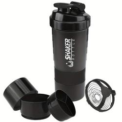 TEMU Portable Protein - Pp Material, Ideal For Gym & Enthusiasts, Shaking Cup,
