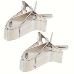 TEMU 2pcs Fruit And Vegetable Clips For Birds, Feeding Cage Accessories, Hanging Food Clip, Food Rack For Small And Medium Parrots