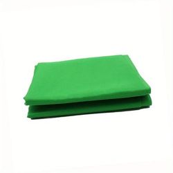 TEMU Professional Photography Green Screen Backdrop - Polyester, Ideal For Live Streaming & Studio , Blue/black Light-absorbing Solid