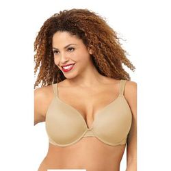 Plus Size Women's Underwire Basic Plunge Neckline Bra by Avenue Body in Nude (Size 46 DDD)
