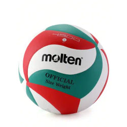 Molten 4500 Volleyball Standard Size 5 PU Ball for Students Adult and Teenager Competition Training Outdoor Indoor