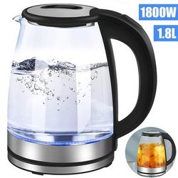 TEMU 1pc Large Capacity 2l Electric Kettle - Automatic Power Outage, Anti-scalding, Fast Boiling, Stainless Steel, Household Hot Water Kettle For Tea, Coffee, And - Safe, Durable, And Easy To Clean