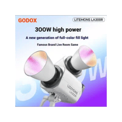 Godox LA150R LA200R LA300R RGB Full Color COB Photography Fill Light Bowens Mount 1800K-10000K LED Video Light with NFC