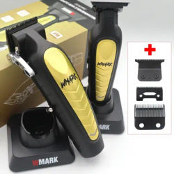 WMARK NG-138 +NG-388new hair clipper oil head electric clippers hot selling charging base hair salon Finishing Machine