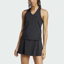 adidas Club V-Neck Tank 2025 Women's Tennis Apparel Black