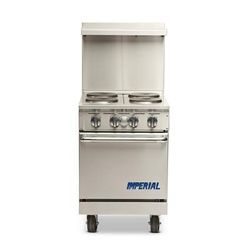 Imperial IR-4 NG 24" 4 Burner Commercial Gas Range w/ Standard Oven, Natural Gas, Gas Type: NG