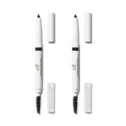 e.l.f. Cosmetics Instant Lift Brow Pencil Set of 2 In Deep Brown - Vegan and Cruelty-Free Makeup
