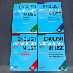 English Vocabulary In Use Collection Books English Test Preparation Professional Book Textbooks advanced intermediate elementary