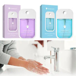 2PCS Portable Hand Sanitizer Travel Size Hydrating Hand Sanitizer Spray For Adults & Kids Multi-flavor Gentle Cleanse Your Hand