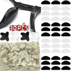 Naselli per occhiali antiscivolo Naselli invisibili in silicone morbido autoadesivo Naselli per occhiali Supporto per naso Adesivo Pad Accessori per occhiali