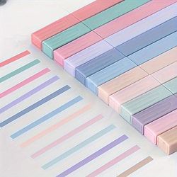 TEMU 12-pack Pastel Fluorescent Highlighters Set - Non-ink Bleed, No , Ideal For Journaling, School & Office Supplies - Perfect Easter Gift