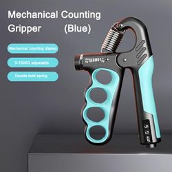TEMU Hand Grip Strength Booster, Adjustable Resistance Finger Enhancer, Forearm Grip Strengthener, Counting Hand Grip