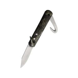 Colonial Auto Button Lock Automatic Folding Knives w/ Guthook 3in Mossy Oak Camo Handle 723