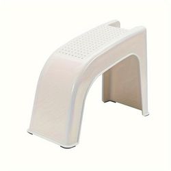 TEMU 1pc Multifunctional Nail Foot Stool With Storage - Portable Pedicure Step For Home And Salon Use, Unscented, Ideal For Nail Tools And Accessories Organization