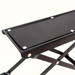 TEMU 1pc Professional 4-level Adjustable Pedicure Footrest - Portable Non-slip Surface Nail For Salon & Home Use, Unscented Tools & Accessories