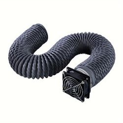 TEMU Creality 3d Printer Enclosure Fume Extraction Kit 4000rpm Ventilation Exhaust Dust Hose For Engraver Cover, Air Circulation System For 3d Printing, Efficient Cooling, Cleaner Air,