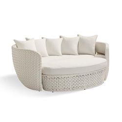 Daybreak Daybed Replacement Cushions - Quick Dry, Seasalt - Frontgate