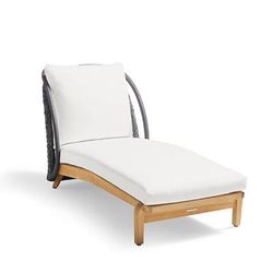 Kensley Chaise Replacement Cushions - Quick Dry, Charcoal - Frontgate