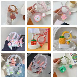 Cute 3D Cartoon Cable Charger Protective Case For iPhone 18W/20W Fast Charging Cable Data Anti-break Charger Protective Rope