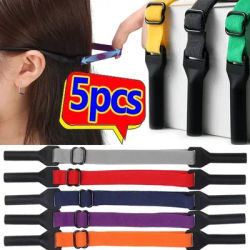 Couleurs élastiques lunettes corde pour enfant adultes lunettes sangle changement taille Sport lunettes sangle antidérapant Anti chute fixateur lunettes cordon