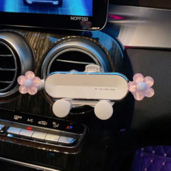 Cute Car Mobile Phone Bracket Creative Cartoon Car Air Outlet Clip Mount Mobile Phone Navigation