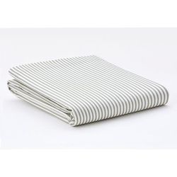 Mix and Match Fitted Sheet by BrylaneHome in Green Stripe (Size TWIN)