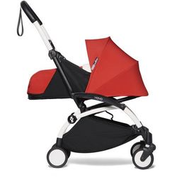 Babyzen YOYO2 Ultra Compact 0+ Stroller - White / Red