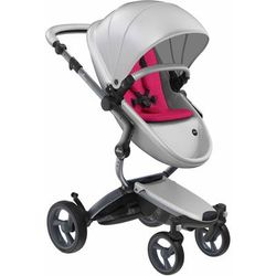 Mima Xari Complete Stroller, Graphite - Argento / Magenta