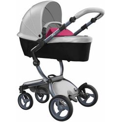 Mima Xari Complete Stroller, Graphite - Argento / Magenta